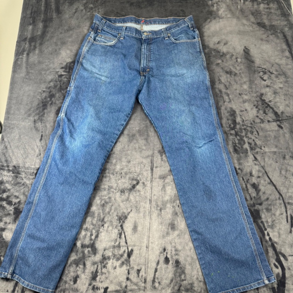 Dickies Carpenter Jeans Mens 36x34 Blue Denim Utility Work Pants DP800SNB
